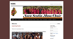 Desktop Screenshot of nsmasschoir.com